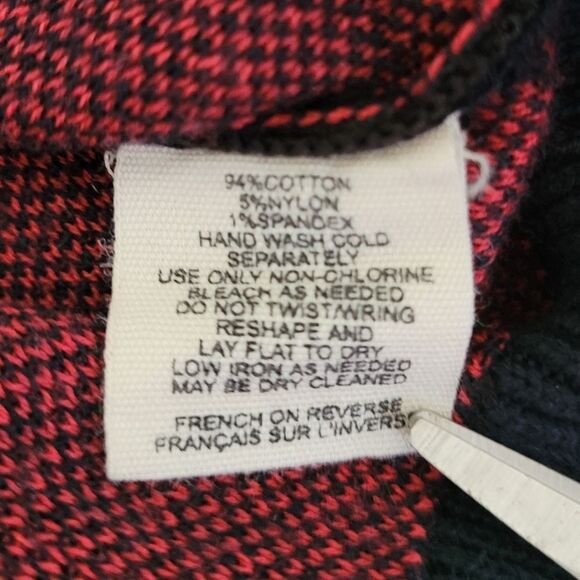 Anthropologie Moth layered fox print striped  cardigan small - Picture 10 of 13